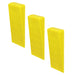 Tree Felling Wedge Heavy Duty Chainsaw Log Wood Cutting Cleaving Block Tools (8", Pack of 3)
