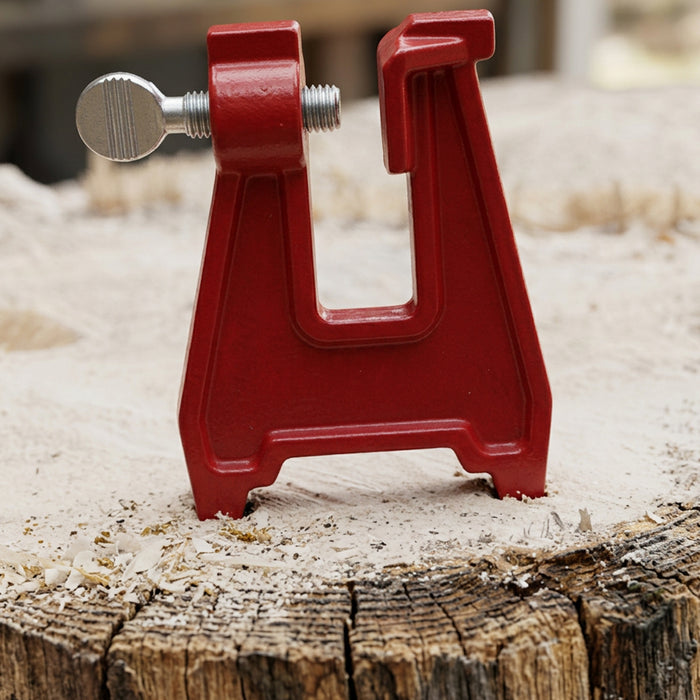 Chainsaw Stump Vice Chain Sharpening Secure Clamp Tool Vise Heavy Duty