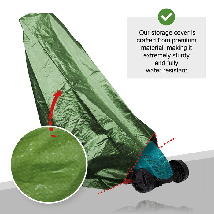 Lawnmower Cover For HYUNDAI Petrol Electric HYM3200 HYM3800 Push Mower Waterpoof