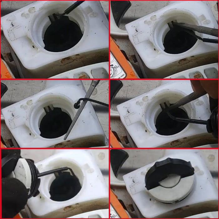 Fuel Cap for Stihl Chainsaw Filler HL90 HL95 HL100 HT100 HT101 HT130 KM90 KM100