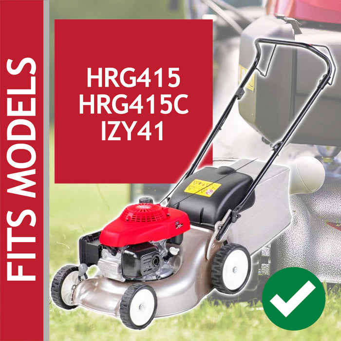 Metal Blade for Honda HRG415 HRG415C IZY41 Lawnmower (16") + Drill Sharpener Attachment