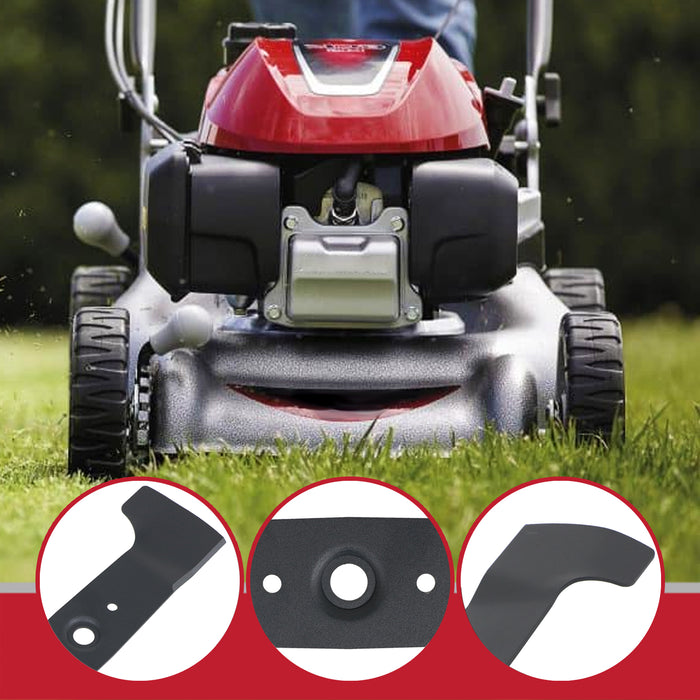 Metal Blade for Honda HRG415 HRG415C IZY41 Lawnmower (16") + Drill Sharpener Attachment