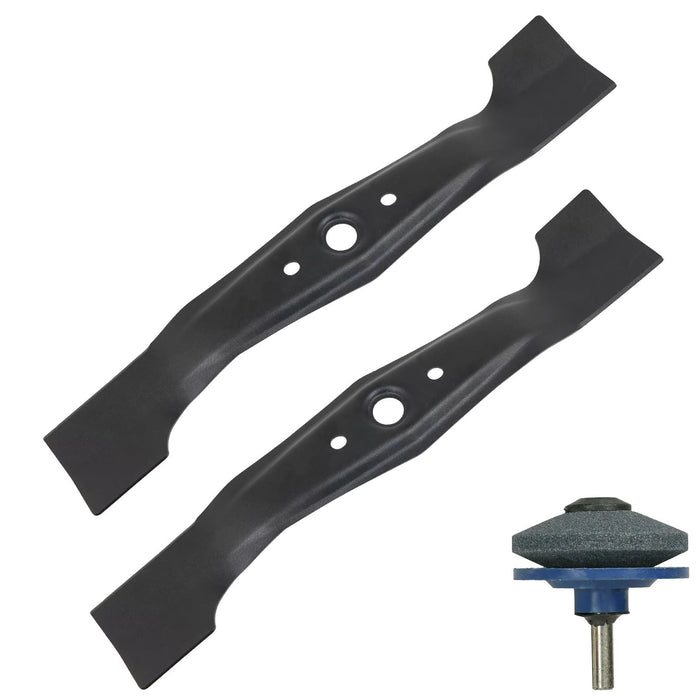Blade for Honda HRB535 HRB536 HRD535 HRG536 HRH536 Lawnmower 21" 53cm x 2 Blades + Sharpener