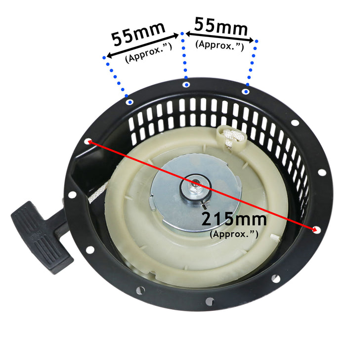 Recoil Starter for Yanmar L75 L90 L100 9HP 10HP Engine 714660-76821 Pull Cord
