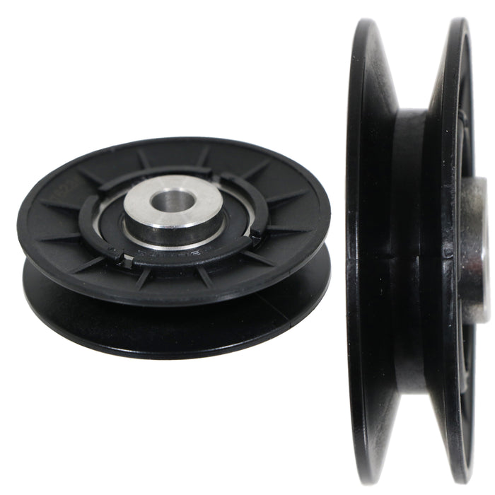 Idler Pulley V for John Deere G110 L100 L110 L118 L120 L130 Lawnmower GX20286 x 2