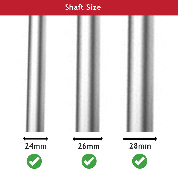Brushcutter Blade Guard 24mm 26mm 28mm Straight Shaft Kit Trimmer Universal