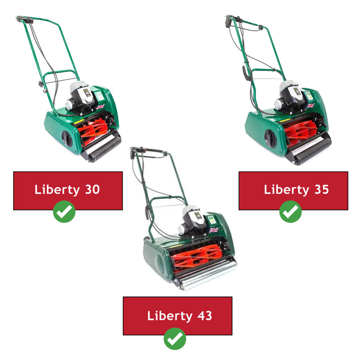 Handle Lever for Allett Liberty 30 35 43 Cylinder Lawnmower Black Switch