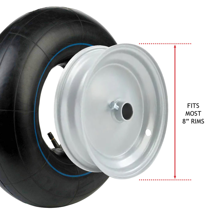 Innertube 4.00 - 8 Pneumatic Wheel Barrow Trailer Truck Cart Straight Inner Tube