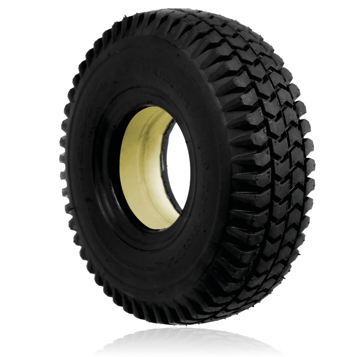 Mobility Scooter Tyre 3.00 x 4 Solid Block Tread 300-4 300x4 260x85 No Puncture x 2