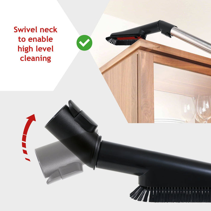 Multi-Angle Swivel Soft Brush Tool for MIELE Vacuum S5 S3800 S5210 S5211 S5261