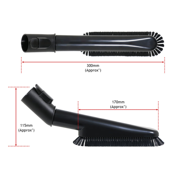 Multi-Angle Swivel Soft Brush Tool for Miele vacuum C1 C2 C3 S1 S2 S4 S5 S6 S8