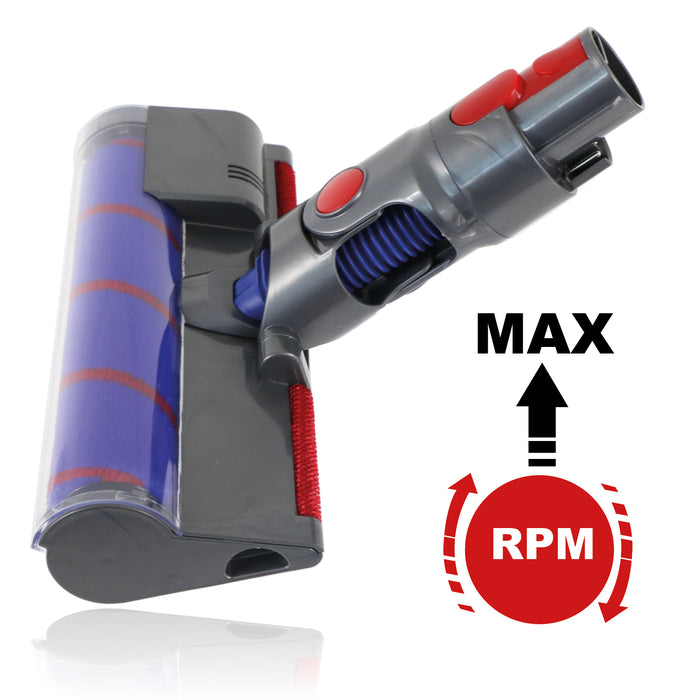 Brush Head for Dyson V11 Outsize V15 Detect Vacuum Cleaner Floor Soft Roller Laser