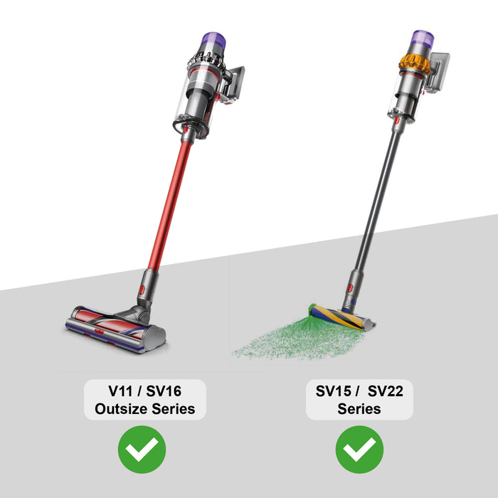 Brush Head for Dyson V11 Outsize V15 Detect Vacuum Cleaner Floor Soft Roller Laser