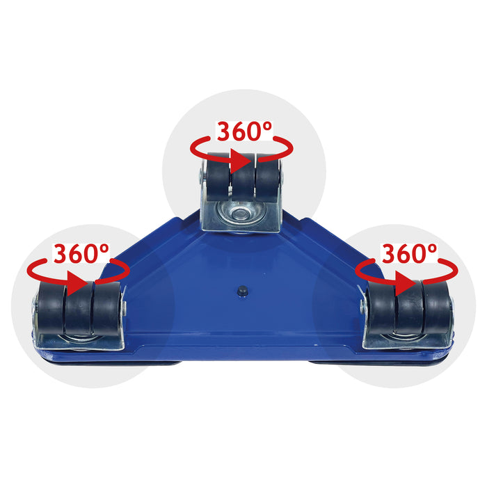 Furniture Lifter Cupboard Drawer Table Roller Wheels Lifting Moving Slider