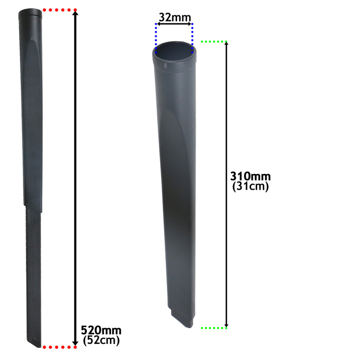 Extendable Crevice for Vytronix HSV3 3-in-1 Vacuum Cleaner Attachment Tool 32mm