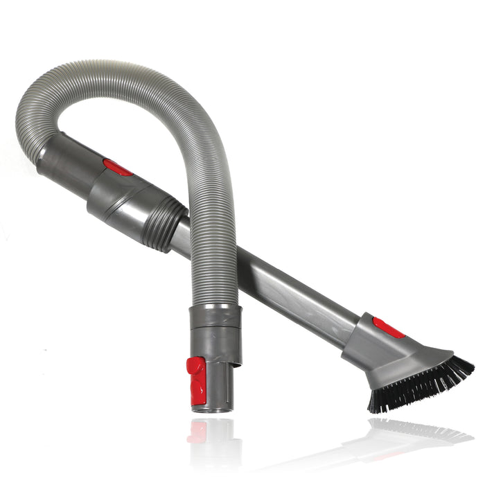 Long Crevice Tool Brush 2-in-1 For DYSON V7 V8 V10 SV10 SV11 SV12 400mm Angled