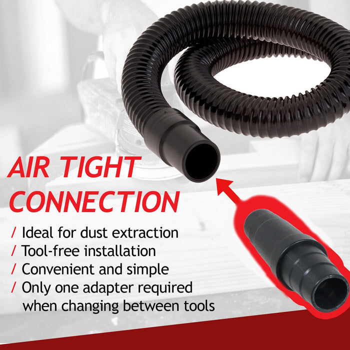 Vacuum Adaptor Tool Dust Port Extractor 32mm 35mm 38mm Hose Adapter Sander Saw x 2 Adaptors