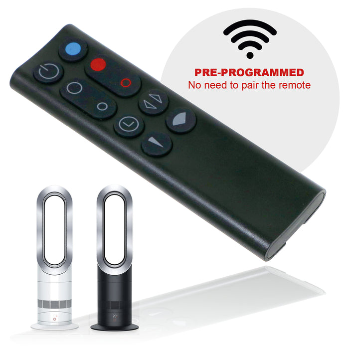 Remote Control For Dyson AM09 Pure Hot + Cool Fan Heater 966538-04 + Battery