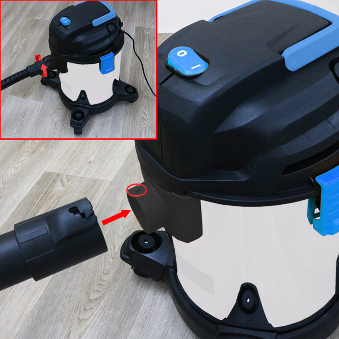 Hose for Vacmaster Multi 20 Power 30 PTO Wet & Dry Vacuum Cleaner 2.5m + Tool Adaptor