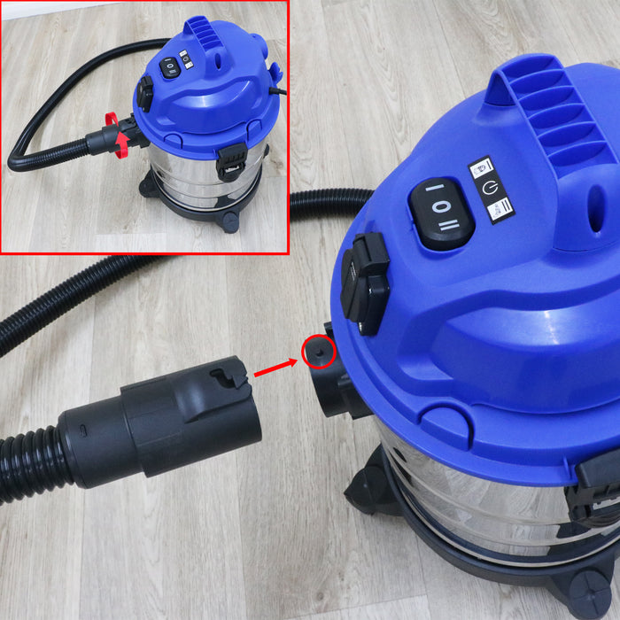 Spare Parts for Draper WDV15A 15L WDV20ASS 20L Wet & Dry Vacuum Cleaner 2.5m Hose