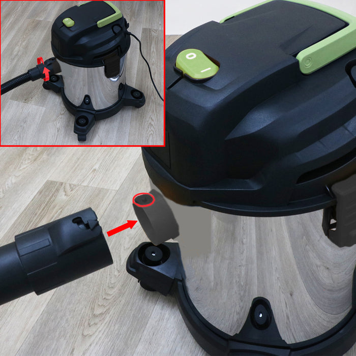 Hose Tool Kit for Argos Guild GWD16 16L GWD30 30L Wet & Dry Vacuum Cleaner Spare Parts 2.5m