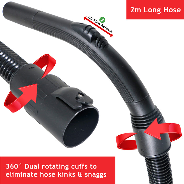 Spare Parts for Einhell TC-VC1820S 20L TC-VC1812S 12L TC-VC1930SA 30L Wet & Dry Vacuum Cleaner 2.5m Hose