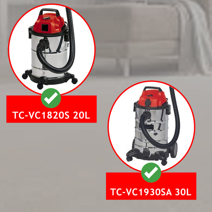 Spare Parts for Einhell TC-VC1820S 20L TC-VC1812S 12L TC-VC1930SA 30L Wet & Dry Vacuum Cleaner 2.5m Hose