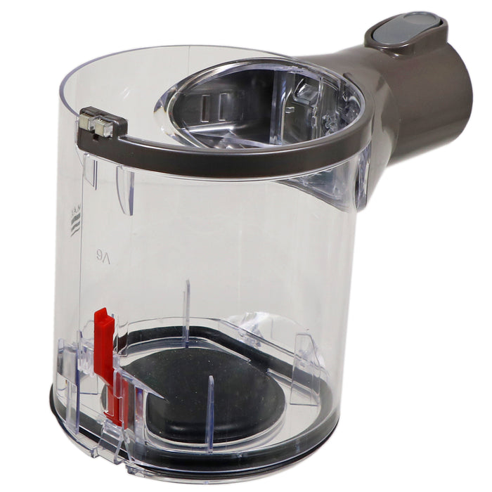 Dust Dirt Bin for Dyson V6 Total Clean Absolute Red Vacuum Cleaner + Cleaning Brush 966709-01
