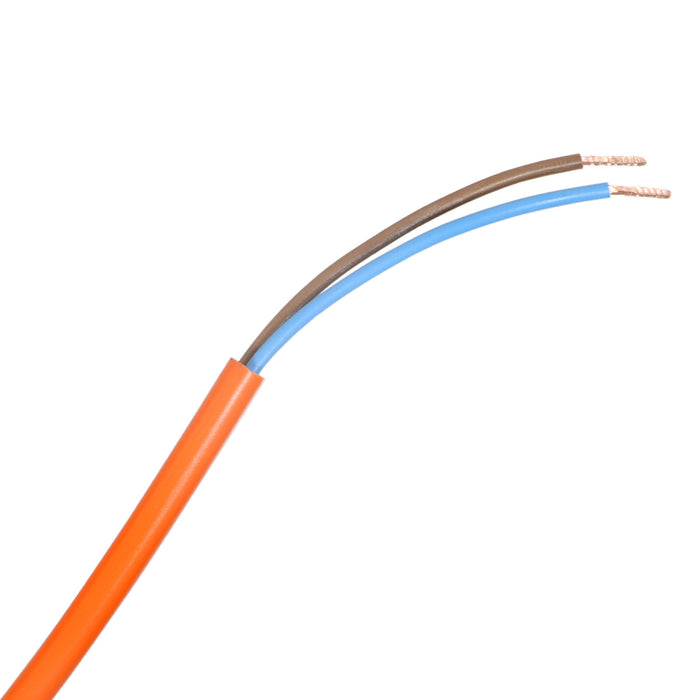 Lawnmower Power Cable 20 Metre Mains Lead + RCD Safety Plug Trip Switch Adaptor