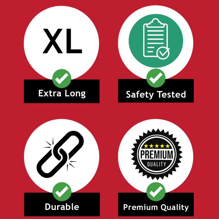 Cable for Flymo Lawnmower 20M Plug Lead Visimo Chevron 32V 32VC Speedi-Mo 360 (20m)