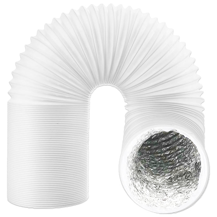 Hydroponics Vent Hose PVC Aluminium Foil Insulated Plant Grow Room System Duct Outlet Pipe (4" x 2.5m)