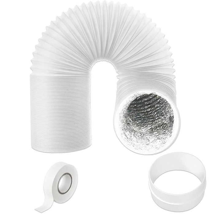 Duct Hose for DAEWOO Air Con Portable Conditioner Insulated AC Pipe Vent Extension Kit (3m, 5" / 125mm)