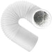 Vent Hose for Siemens Cooker Hood Extractor PVC Aluminium Foil Insulated Duct Outlet Pipe (5" x 2.5m)
