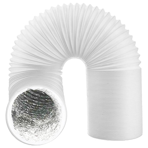 Vent Hose for DeLonghi Air Con PVC Aluminium Foil Insulated Portable Air Conditioner Duct Outlet Pipe (6" x 2.5m)