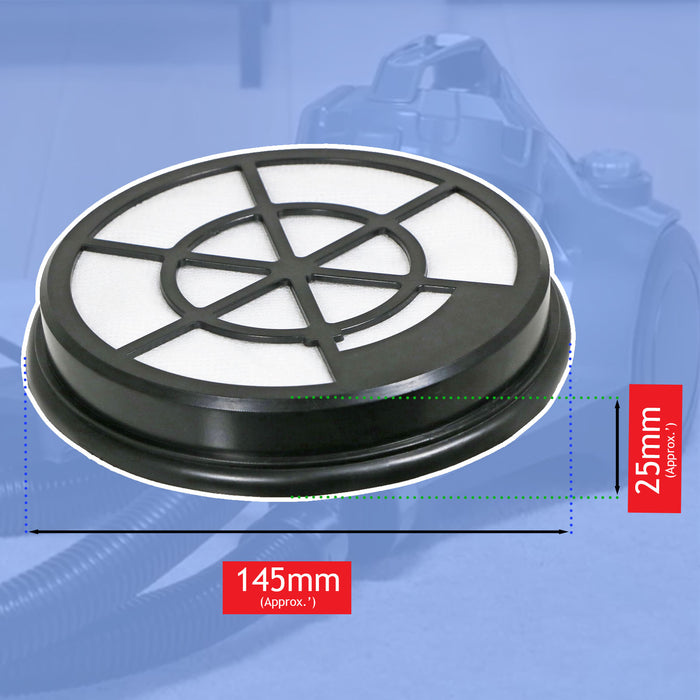 Foam Filter Kit for AmazonBasics Vacuum Cleaner VCS35B15KC-70EUK ‎15KC-71EU4
