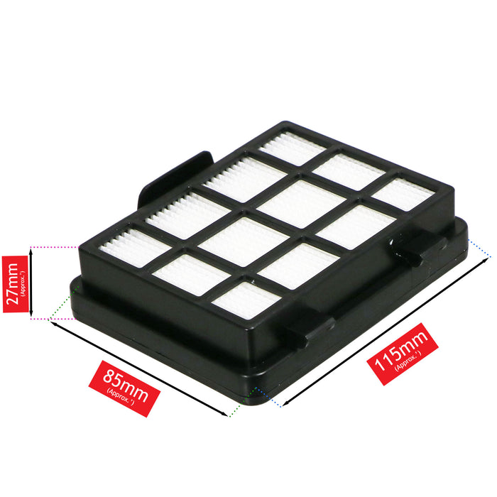 HEPA Filter for Bosch BGC05 BGS05 Vacuum BGC05AAA1 BGC05AAA2 BGS05A220 BGS05A221 17001740