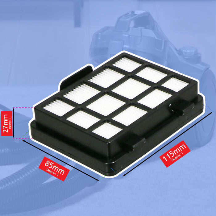 Foam HEPA Filter Kit for Bosch BGC05 BGS05 Vacuum Cleaner 12025213 17001740