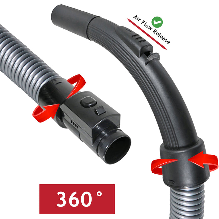 Hose Tool Kit for Hose Tool Kit for Curry Essentials C700VC18 Bagless Cylinder Red Vacuum Cleaner Spare Parts