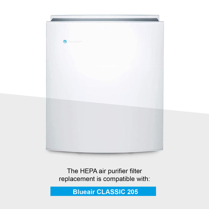 Particle Filter HEPA for Blueair Classic 203 205 270E 280i Air Purifier x 2