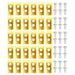 Blades for Einhell Freelexo 500 600 800 900 1200 GC-RM 500 Robot Lawnmower Titanium Coated 3414020 (Pack of 30 + Screws)