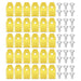 Blades for Segway Navimow  i105E i108E i110N i205 i208 AWD Robot Lawnmower Titanium Coated HA002E (Pack of 30 + Screws + Case)