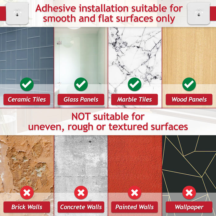 Luxury Shower Corner Shelf Storage Rack Bathroom Kitchen Bedroom Caddy Organiser (Brushed Gold, Pack of 2)