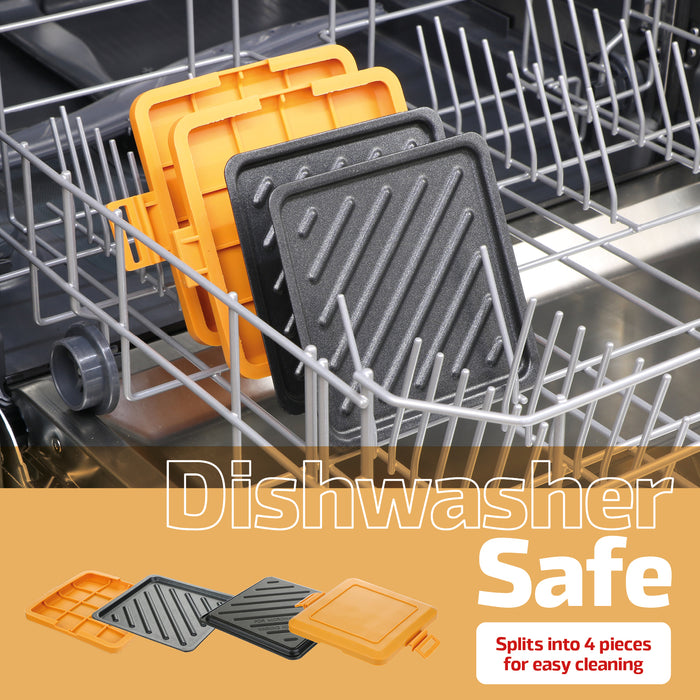 Microwave Toastie Maker Sandwich Grill Microwaveable Grilled Non-stick Silicone Compact Design Quick and Easy Dishwasher safe