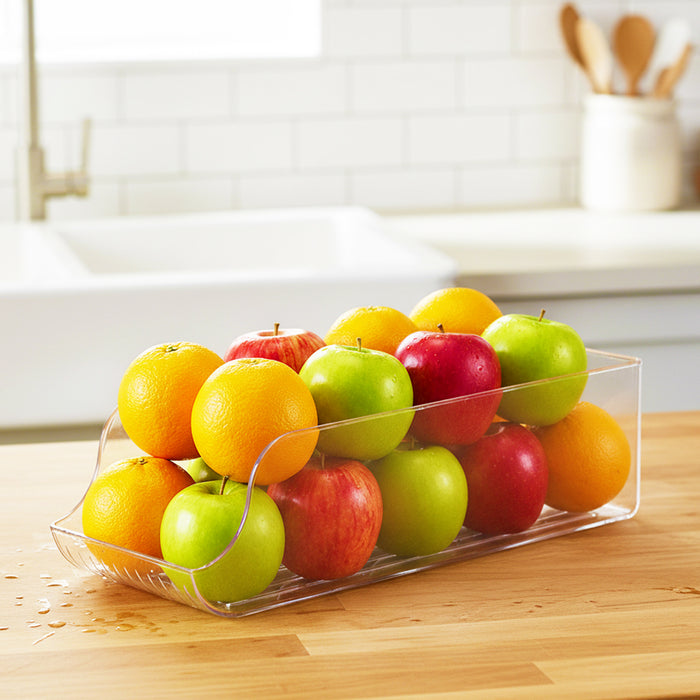 Can Dispenser Fridge Container Clear Pantry Tin Food Drink Supply Shelf Storage Organiser Drawer