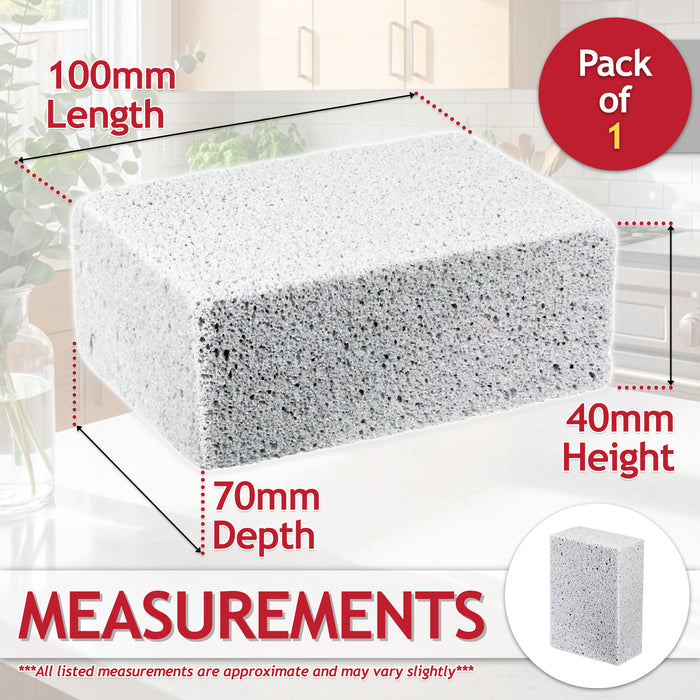 BBQ Grill Cleaning Brick Kitchen Oven Cookware Barbecue Bathroom Home Cleaner Pumice Stone Scrubbing Block
