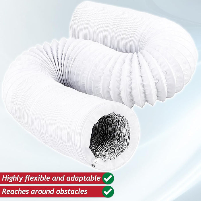 Duct Hose for Daewoo for Bush Air Con Conditioner 6" 6 Metre Heat Insulated Flexible AC Vent Pipe 152mm