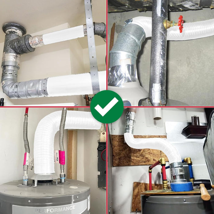 Duct Hose for Daewoo for Bush Air Con Conditioner 6" 6 Metre Heat Insulated Flexible AC Vent Pipe 152mm