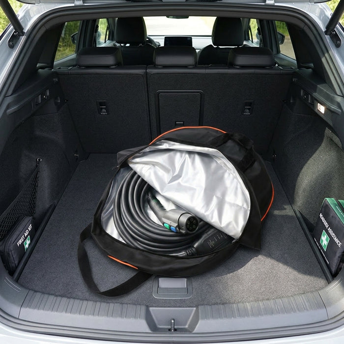EV Charging Cable Storage Bag Carry Charger Electric Car Cord Large Capacity