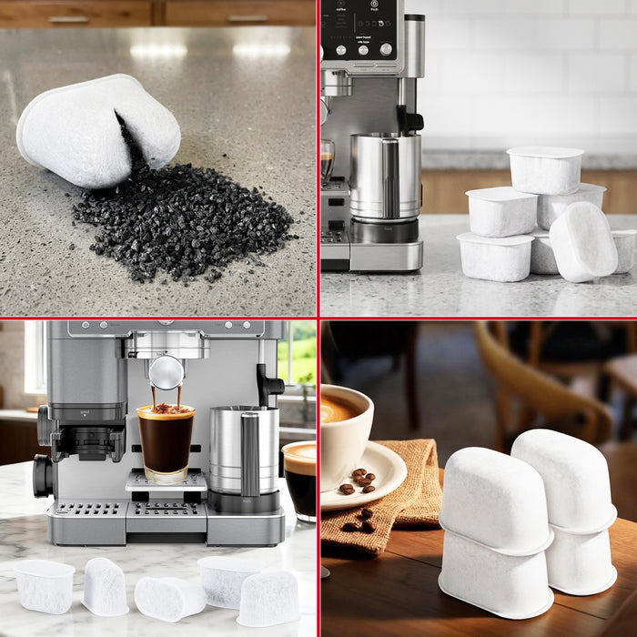 Water Filter Inserts for Ninja Luxe Cafe ES601 ES701 Espresso Coffee Machine XSKFLTRINS6UK (Pack of 12)
