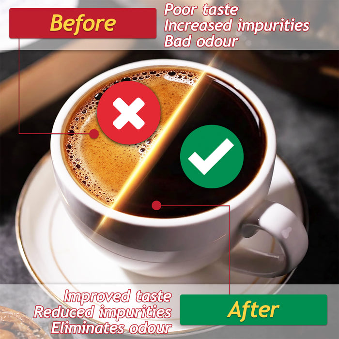 Water Filter Inserts for Ninja Luxe Cafe ES601 ES701 Espresso Coffee Machine XSKFLTRINS6UK (Pack of 24)